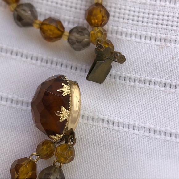 Vtg German Double Strand Necklace - Picture 9 of 10